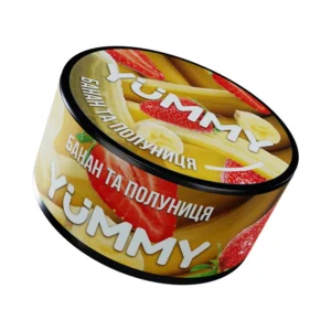 Тютюн для кальяну Yummy 100 г Банан та Полуниця