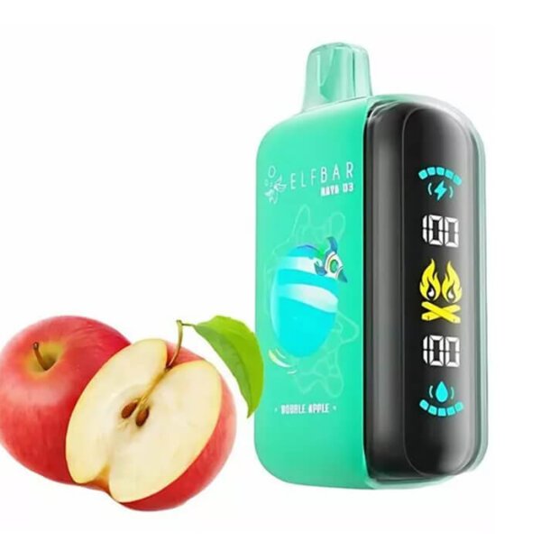 Elf Bar Double Apple Raya D3 25000 (подвійне яблуко)
