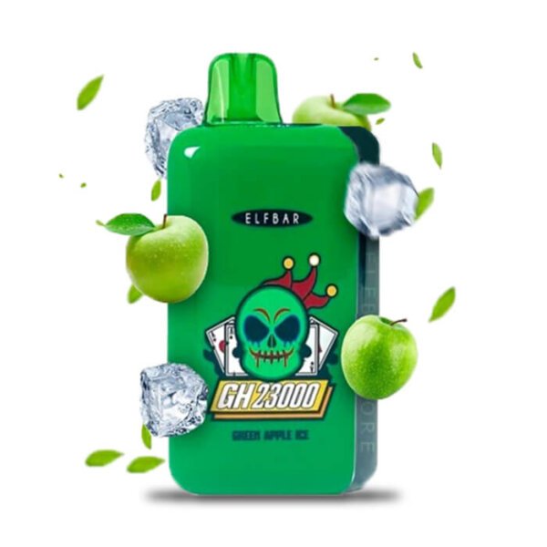 Elf Bar Green Apple Ice GH 23000 (яблуко лід)