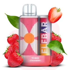 Elf Bar Strawberry TE 6000 (полуниця)