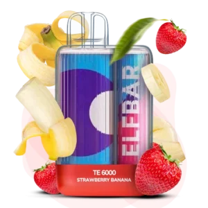 Elf Bar Strawberry Banana TE 6000 (полуниця банан)