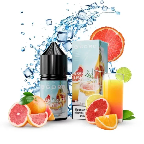 Сольова Рідина Gord Grapefruit Lemon 30ml 5% (грейпфрут лимон)