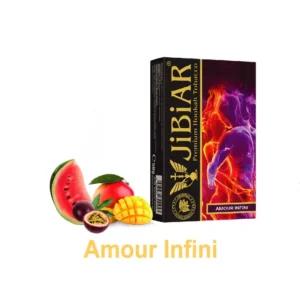 Табак для кальяна Jibiar 50 г Amour Infini (арбуз маракуйя манго)
