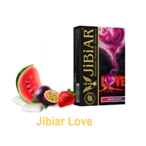 Тютюн для кальяну Jibiar 50 г Jibiar Love (маракуя полуниця жуйка орбіт ментол кавун)