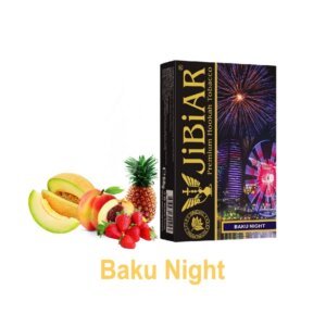 Тютюн для кальяну Jibiar 50 г Baku Night (ананас диня персик полуниця)