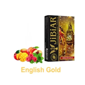 Тютюн для кальяну Jibiar 50 г English Gold (манго персик малина мята ананас)