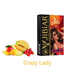 Тютюн для кальяну Jibiar 50 г Crazy Lady (манго диня полуниця ментол)