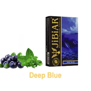 Тютюн для кальяну Jibiar 50 г Deep Blue (чорниця ментол)