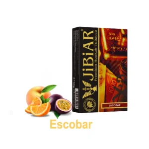 Тютюн для кальяну Jibiar 50 г Escobar (персик апельсин маракуя ментол)