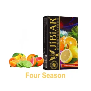 Тютюн для кальяну Jibiar 50 г Four Season (лайм лимон грейпфрут апельсин)