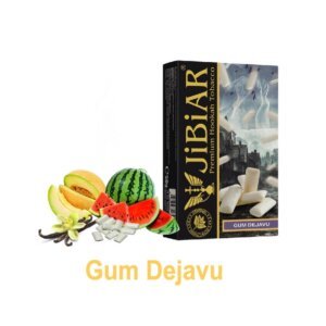 Тютюн для кальяну Jibiar 50 г Gum Dejavu (жуйка орбіт кавун диня ваніль)