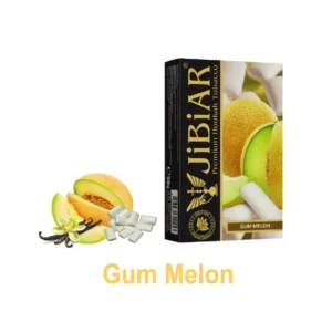 Тютюн для кальяну Jibiar 50 г Gum Melon (жуйка орбіт диня)
