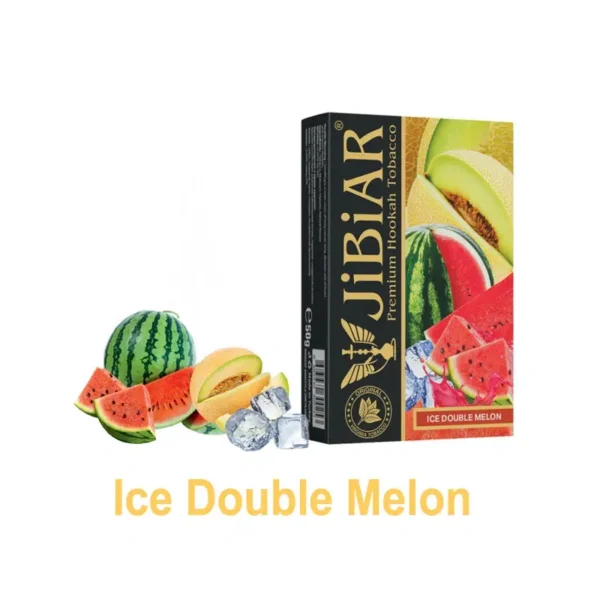 Тютюн для кальяну Jibiar 50 г Ice Double Melon (лід кавун диня)
