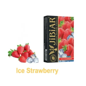 Тютюн для кальяну Jibiar 50 г Ice Strawberry (лід полуниця)