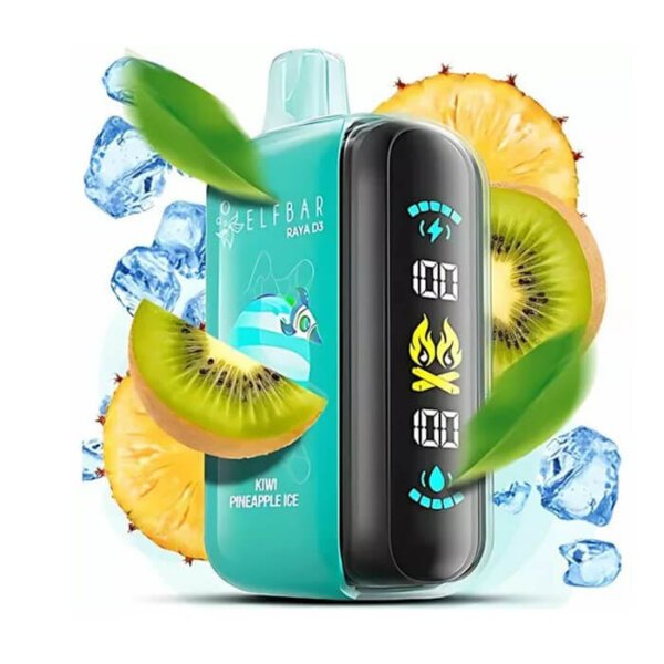 Elf Bar Kiwi Pineapple Ice Raya D3 25000 (ківі ананас лід)