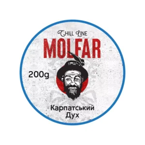 Табак для кальяна Molfar Chill Line 200 г Карпатский Дух (джин черная смородина хвоя)