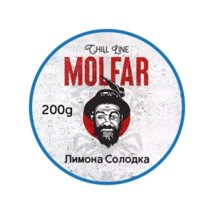 Табак для кальяна Molfar Chill Line 200 г Лимона Солодка (лимон мармелад)