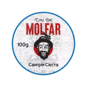 Табак для кальяна Molfar Chill Line 100 г Сангрия Сиеста (апельсин лимон виноград вино сангрия)