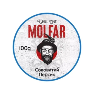 Табак для кальяна Molfar Chill Line 100 г Сочный Персик (персик)