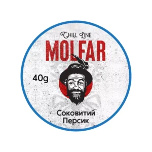 Табак для кальяна Molfar Chill Line 40 г Сочный Персик (персик)