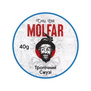 Табак для кальяна Molfar Chill Line 40 г Тропический Смузи (ананас апельсин манго)