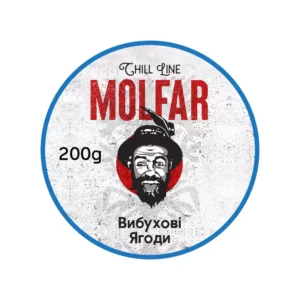 Табак для кальяна Molfar Chill Line 200 г Взрывные Ягоды (асаи малина и черника)