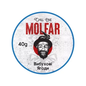 Табак для кальяна Molfar Chill Line 40 г Взрывные Ягоды (асаи малина и черника)
