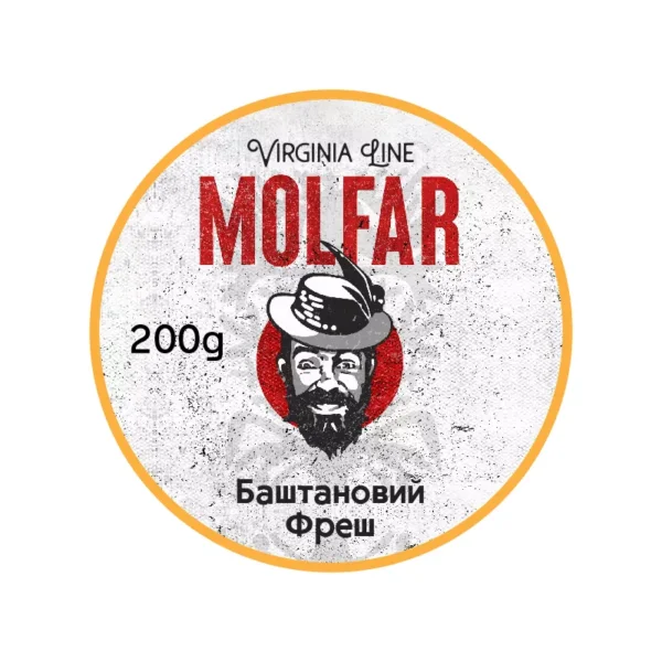Тютюн для кальяну Molfar Virginia Line 200 г Баштановий Фреш (диня кавун)