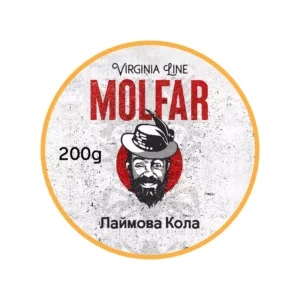 Табак для кальяна Molfar Virginia Line 200 г Лаймовая Кола (лайм кола)