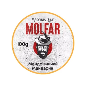 Табак для кальяна Molfar Virginia Line 100 г Мандривничий Мандарин (мандарин)
