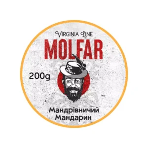 Табак для кальяна Molfar Virginia Line 200 г Мандривничий Мандарин (мандарин)