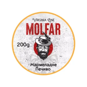 Табак для кальяна Molfar Virginia Line 200 г Мармеладное Печенье (мармелад и печенье)