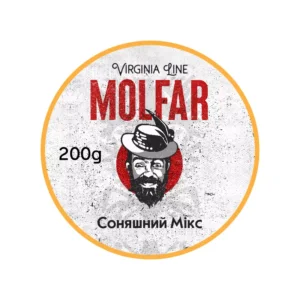 Табак для кальяна Molfar Virginia Line 200 г Солнечный Микс (банан гуава дыня кокос)