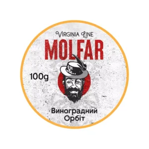 Табак для кальяна Molfar Virginia Line 100 г Виноградный Орбит (виноград жвачка)