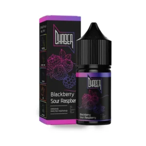 Солевая Жидкость Chaser Black Blackberry Sour Raspberry 30ml 5% (ежевика малина)