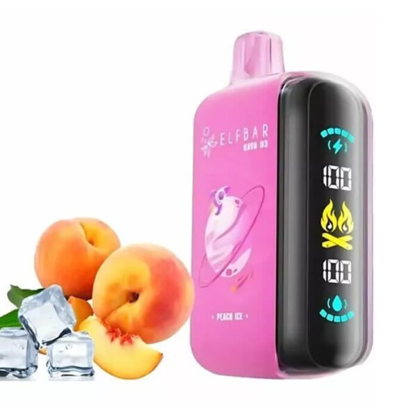 Elf Bar Peach Ice Raya D3 25000 (персик лід)