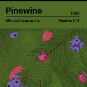 Табак для кальяна Loud Medium 100 г PineWine (лед малина ежевика хвоя черника)