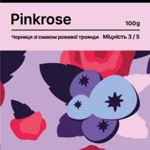 Табак для кальяна Loud Medium 100 г PinkRose (лимонад роза роза черника)