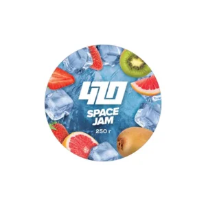 Тютюн для кальяну 420 Frost Line 250 г Space Jam (грейпфрут полуниця ківі лід)