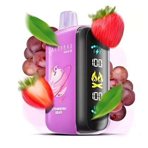 Elf Bar Strawberry Grape Raya D3 25000 (полуниця виноград)