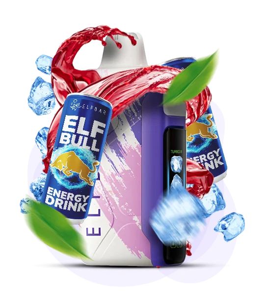 Elf Bar Elf Bull Ice King 30000 (енергетик)