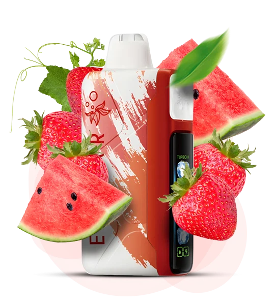 Elf Bar Strawberry Watermelon Ice King 30000 (полуниця кавун)