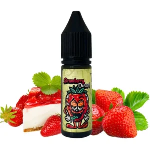 Солевая жидкость Creepy Strawberry Dessert 15ml 5% (клубничный диссерт)