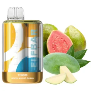 Elf Bar Green Mango Guava TE 6000 (манго гуава)