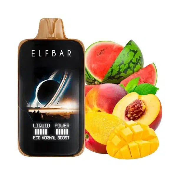 Elf Bar Mango Peach Watermelon Moonnight 40000 (манго персик кавун)