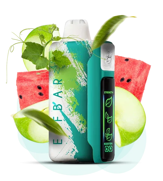 Elf Bar Sour Apple Watermelon Nic King 30000 (яблуко кавун)