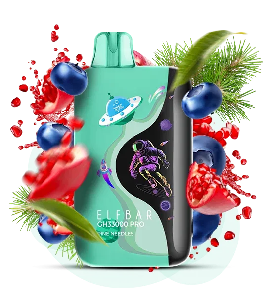 Elf Bar Pine Needles GH PRO 33000 (м’ята хвоя чорниця гранат)