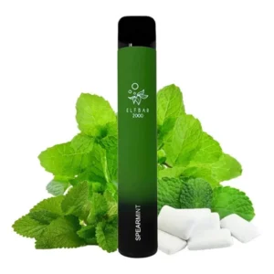 Elf Bar Spearmint 2000 E-Shisha (жуйка м'ята)