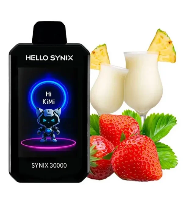 Hello Synix Strawberry Colada 30000 V80-B Multi Gadget (кокос ананас полуниця)