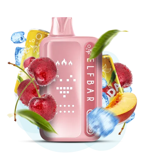 Elf Bar Cherry Peach Soda BC 45000 (вишня та персик)